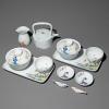 Teeservice Kakiemon-Stil mit Figuren
