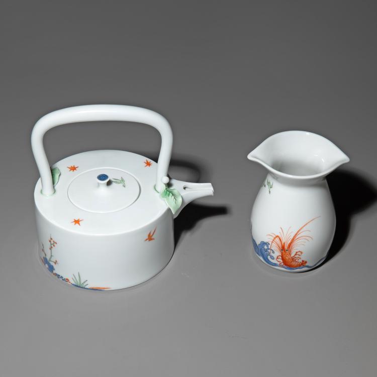 Bild 5 zu Objekt, Teeservice Kakiemon-Stil mit Figuren, Meissen, KPM, K-16A 199