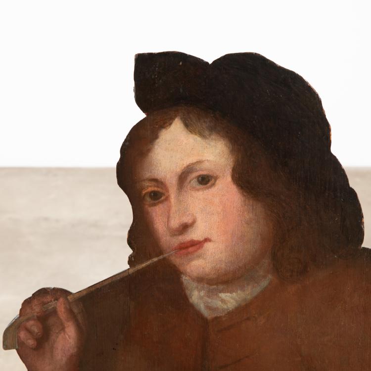 Bild 2 zu Objekt, Paar figurative Kaminstellschirme (Dummy boards), K-16A 73