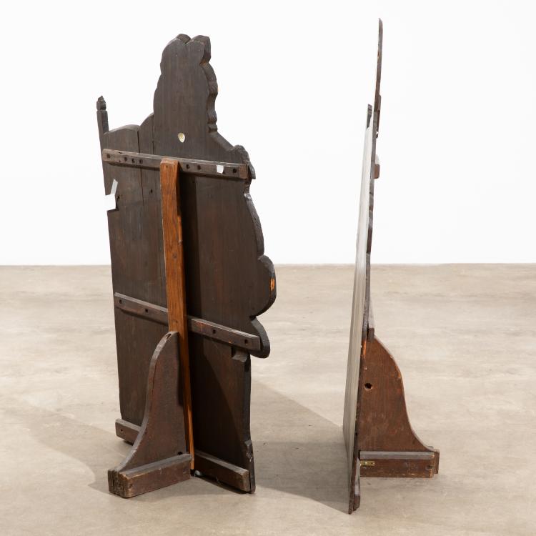 Bild 3 zu Objekt, Paar figurative Kaminstellschirme (Dummy boards), K-16A 73