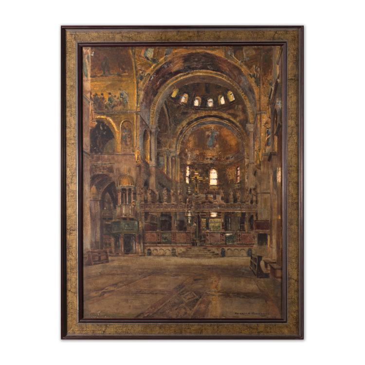 Bild 1 zu Objekt, 'Innenansicht von San Marco in Venedig', K-16B 303