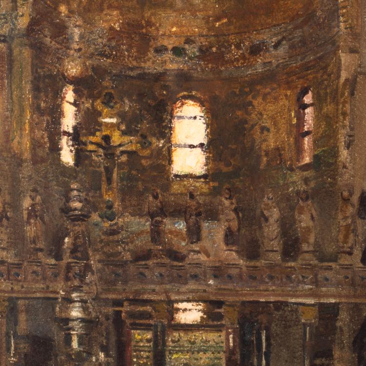 Bild 3 zu Objekt, 'Innenansicht von San Marco in Venedig', K-16B 303