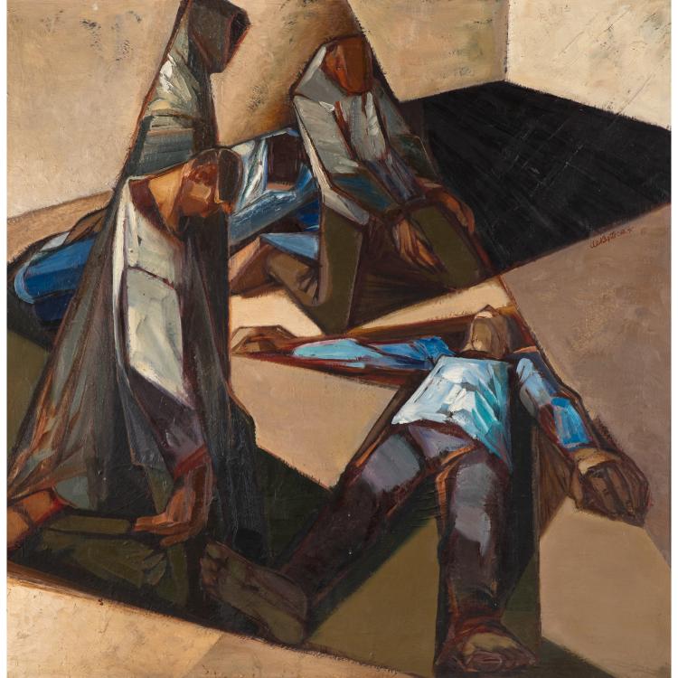 Hauptbild zu Objekt, Ohne Titel, 1955, K-16B 328