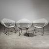3 armchairs model Diamond