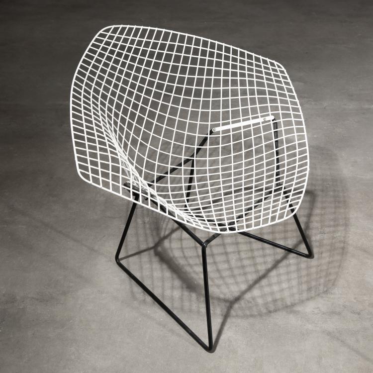 Bild 1 zu Objekt, 3 Sessel Modell Diamond, Harry Bertoia, Knoll International, K-16B 659