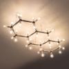 Large ceiling light model light structure