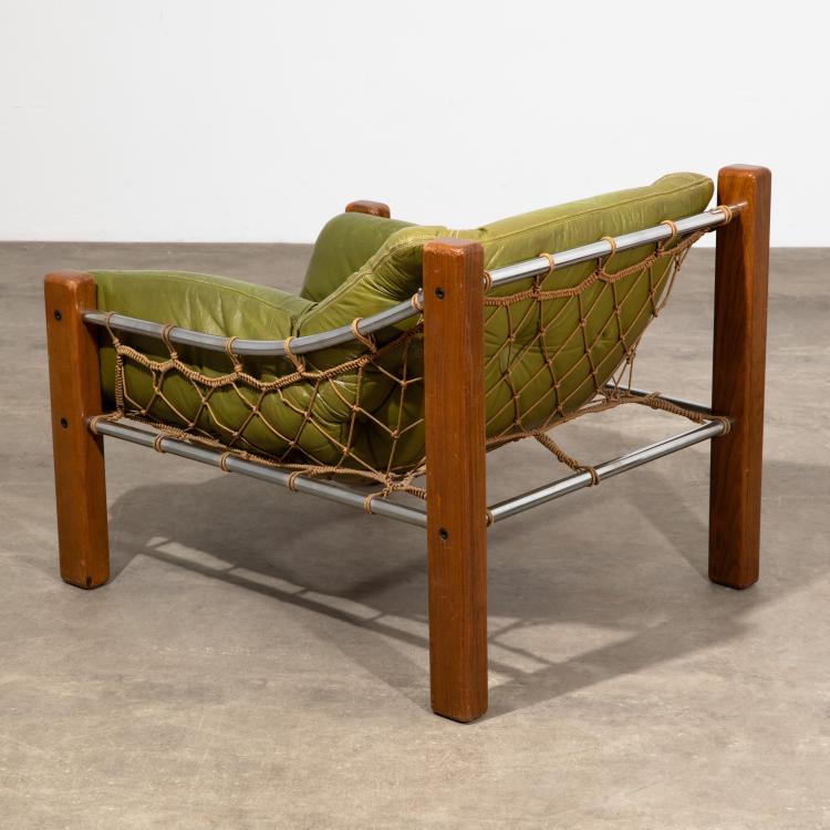 Bild 3 zu Objekt, Seltener Lounge Sessel + Ottomane, Jean Gillon, K-16B 656