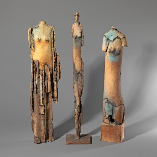 Three sculptures