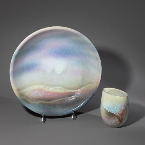 Schale und Vase