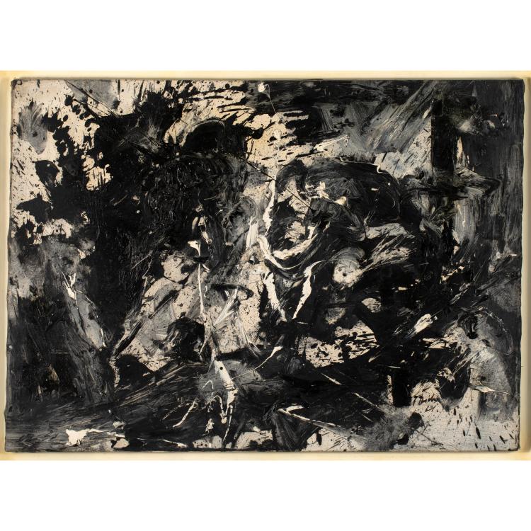 Hauptbild zu Objekt, Komposition, 1961, Fred Thieler, K-16B 404