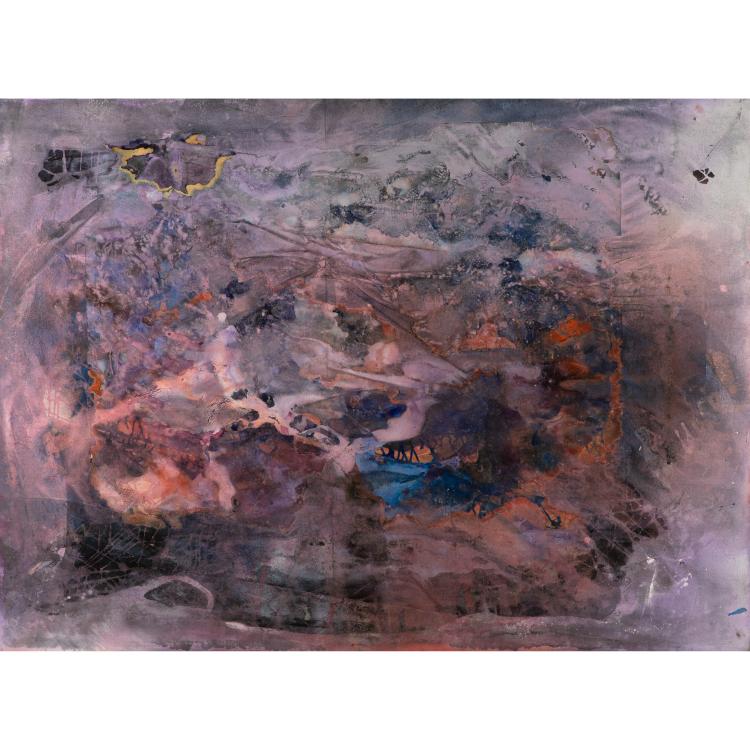 Hauptbild zu Objekt, 'Fr. I. 68/77', 1968/77, Fred Thieler, K-16B 403