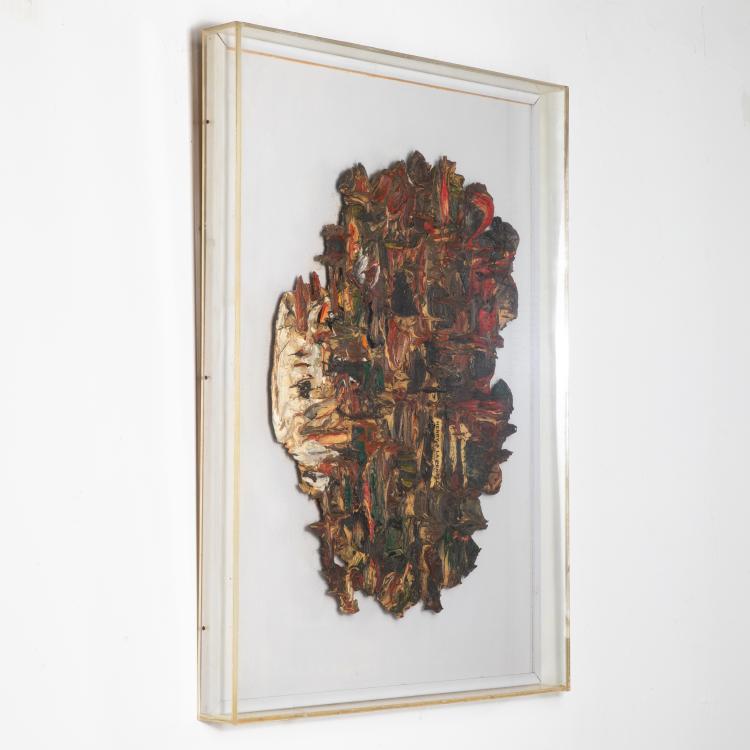 Bild 1 zu Objekt, Farbobjekt 'Henry la Pens&eacute;e', 1957, Gerhard Hoehme, K-16B 402