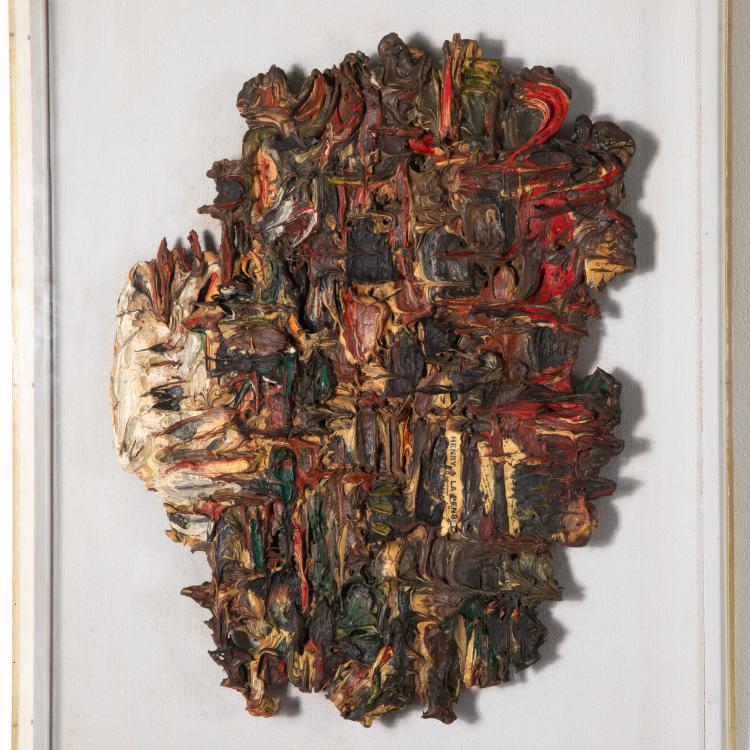 Bild 2 zu Objekt, Farbobjekt 'Henry la Pens&eacute;e', 1957, Gerhard Hoehme, K-16B 402