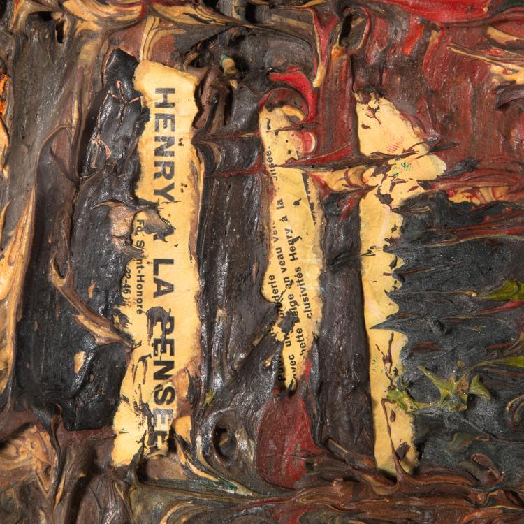 Bild 3 zu Objekt, Farbobjekt 'Henry la Pens&eacute;e', 1957, Gerhard Hoehme, K-16B 402