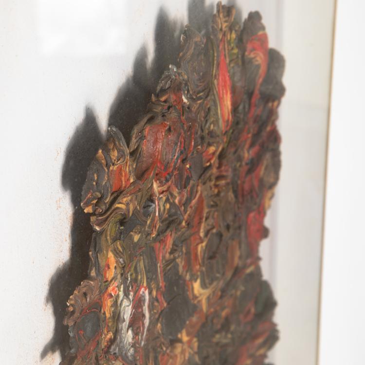 Bild 5 zu Objekt, Farbobjekt 'Henry la Pens&eacute;e', 1957, Gerhard Hoehme, K-16B 402