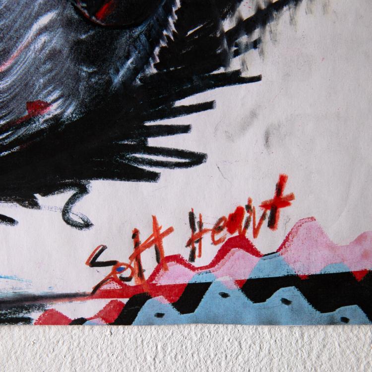 Bild 1 zu Objekt, Zeichnung des Sessels Soft Heart + Einladungskarte, Ron Arad, K-16B 816