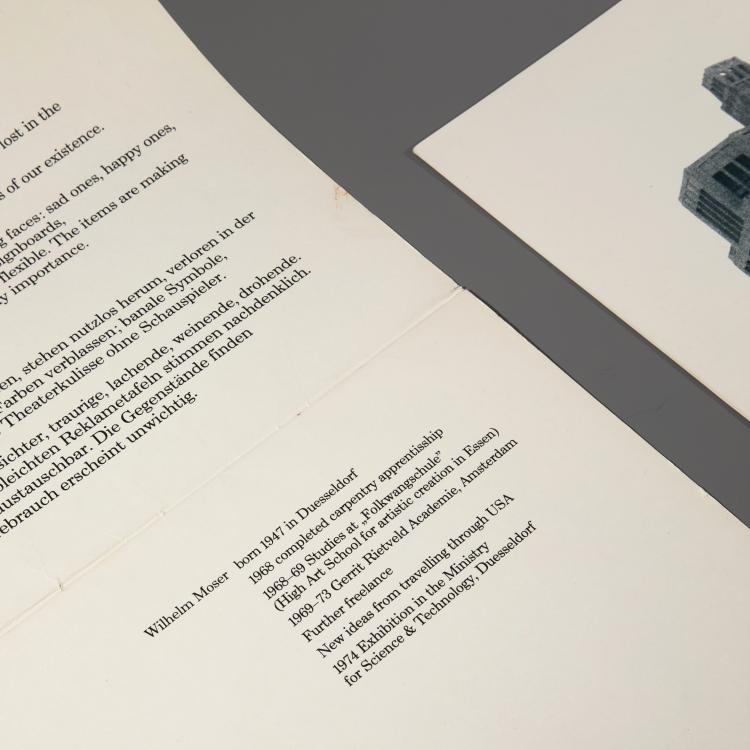 Bild 11 zu Objekt, Mappe 'Lonely Things', 1987, K-16B 479