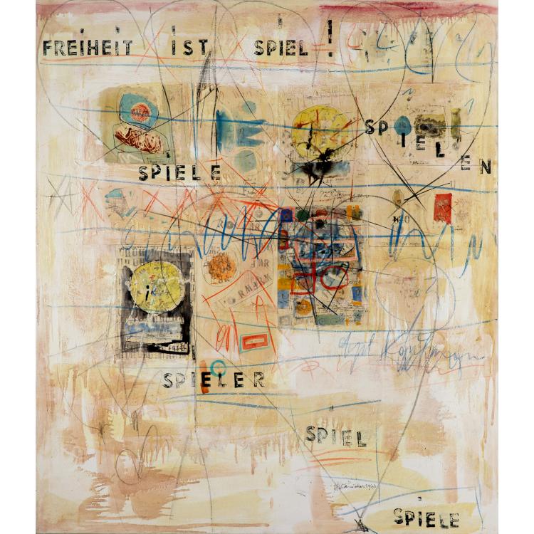 Hauptbild zu Objekt, 'Freiheit ist Spiel', 1960, K-16B 464