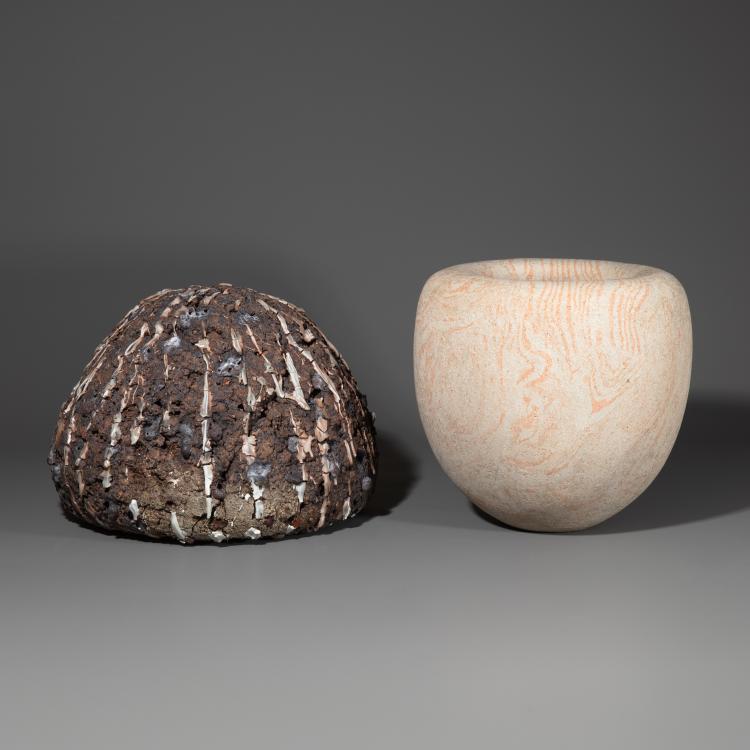 Bild 1 zu Objekt, Keramikplastik und Vase, K-16O 120