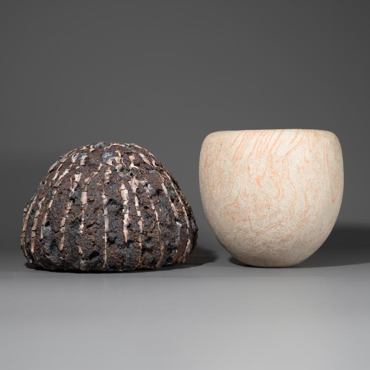 Bild 2 zu Objekt, Keramikplastik und Vase, K-16O 120