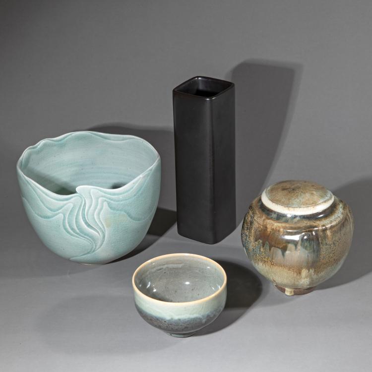 Hauptbild zu Objekt, Four ceramic vessels, Jan Bontjes van Beek, K-16O 118