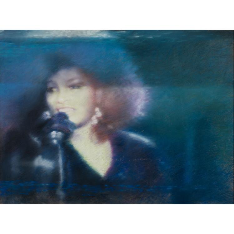 Bild 1 zu Objekt, Fernsehbild 'Chaka Kahn', 1986, K-16B 517