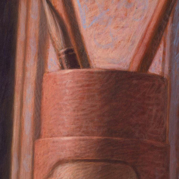 Bild 3 zu Objekt, 'Stilleben mit japanischen Pinseln', 1986, Willi Kissmer*, K-16B 523