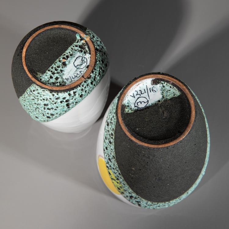 Bild 5 zu Objekt, Two vases and a bowl for the de Bijenkorf department store, Ettore Sottsass, Bitossi, Montelupo, de Bijenkorf, K-16B 773