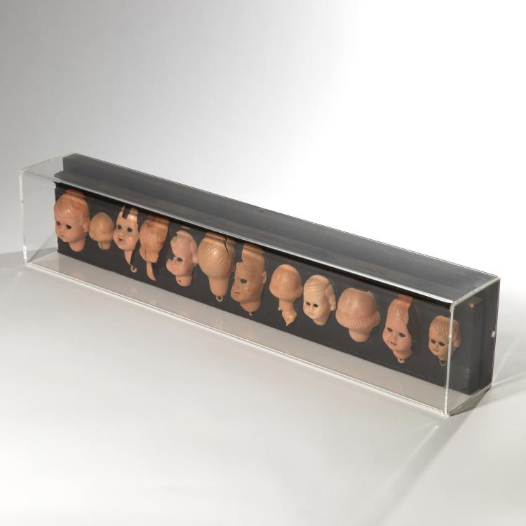 Bild 3 zu Objekt, 'Eins rechts - eins links' (Vor+R&uuml;ckw&auml;rts), 1963/64, Adolf Luther, K-16B 419