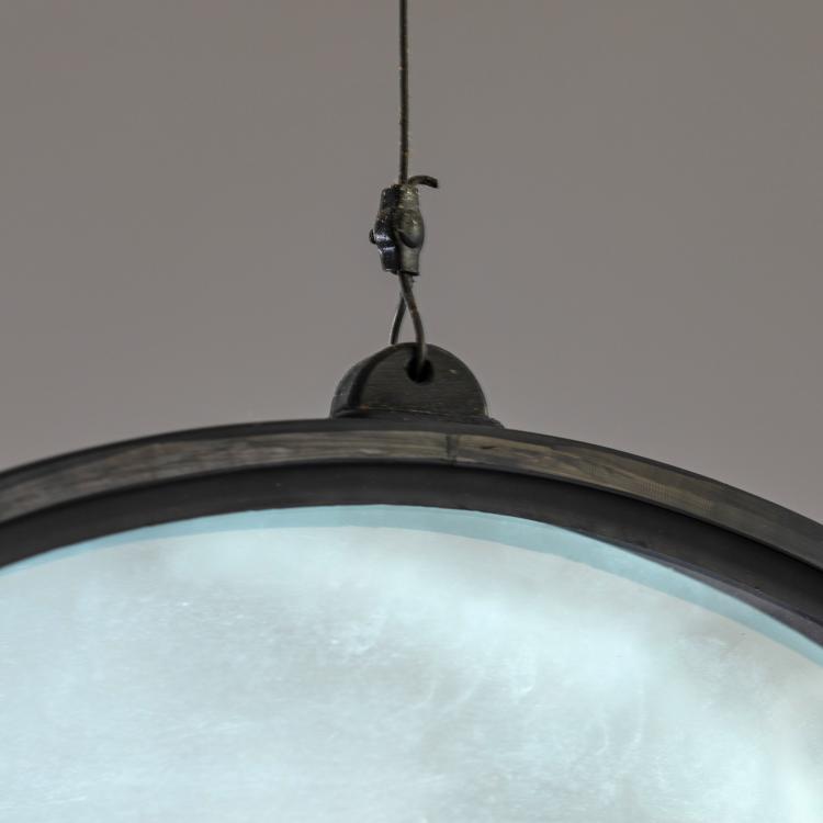 Bild 1 zu Objekt, H&auml;ngende Linse, 1981, Adolf Luther, K-16B 411