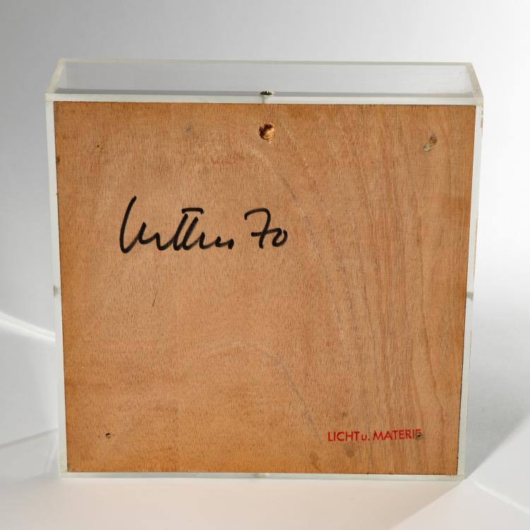 Bild 5 zu Objekt, Objektkasten, Quadratisches Spiegelobjekt, 1970, Adolf Luther, K-16B 417