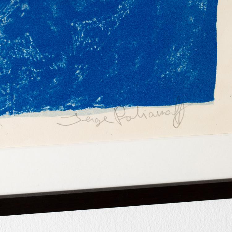 Bild 2 zu Objekt, 'Composition bleue, verte et rouge', 1960/61, Serge Poliakoff, K-16B 391