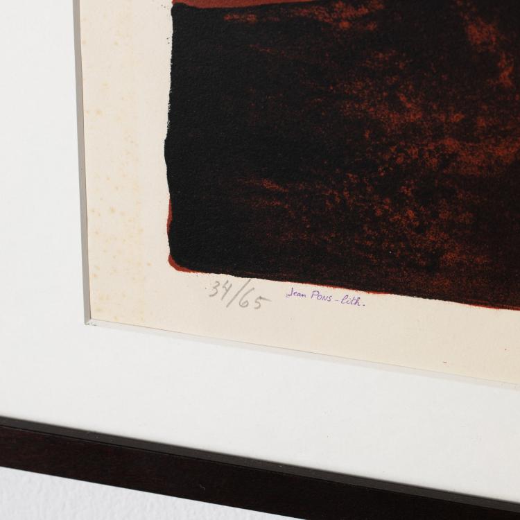 Bild 3 zu Objekt, 'Composition bleue, verte et rouge', 1960/61, Serge Poliakoff, K-16B 391