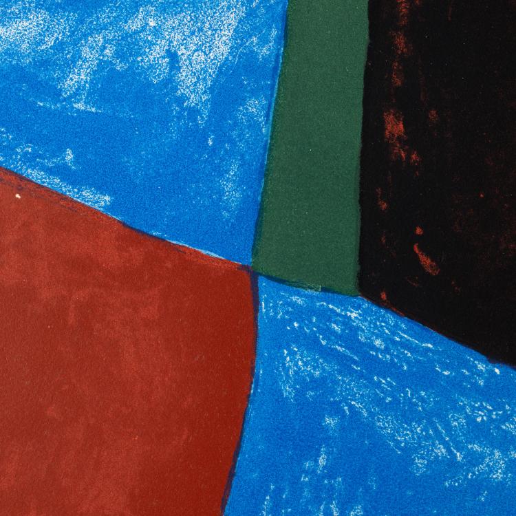 Bild 4 zu Objekt, 'Composition bleue, verte et rouge', 1960/61, Serge Poliakoff, K-16B 391