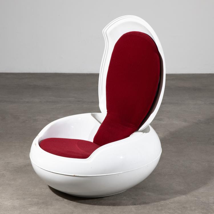 Hauptbild zu Objekt, Sessel Modell Garden Egg, Peter Ghyczy, Reuter, K-16B 589