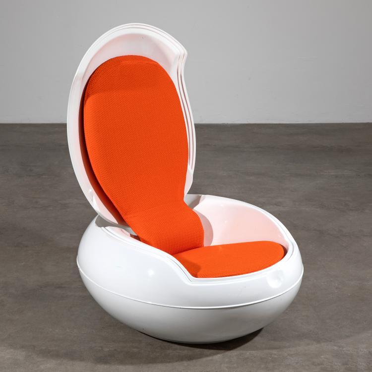 Hauptbild zu Objekt, Sessel Modell Garden Egg, Peter Ghyczy, Reuter, K-16B 588