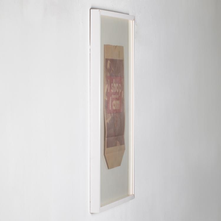 Bild 2 zu Objekt, 'I shop therefore I am', 1990, K&ouml;lnischer Kunstverein, K&ouml;ln (ed.), K-16B 478