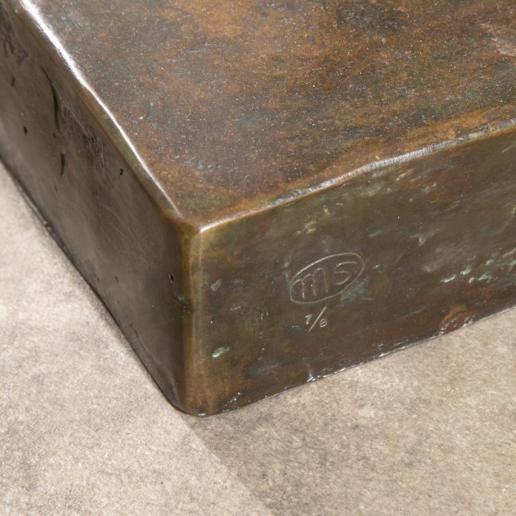 Bild 6 zu Objekt, Skulptur 'Schlange, sich dreimal h&auml;utend', 1989, Michael Schwarze, K-16B 335