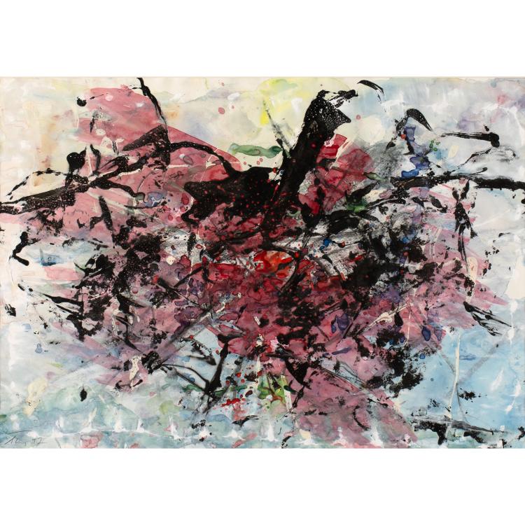 Hauptbild zu Objekt, Abstrakte Komposition, 1997, K-16B 400