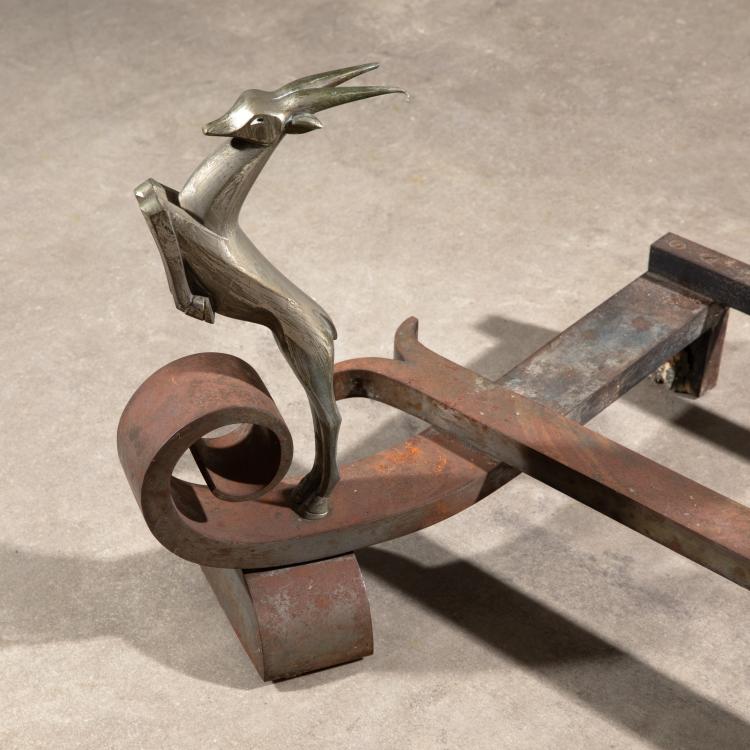 Bild 2 zu Objekt, Kaminbock 'Antilopes', 1930er Jahre, Raymond Subes, Subes, Raymond, K-16A 76