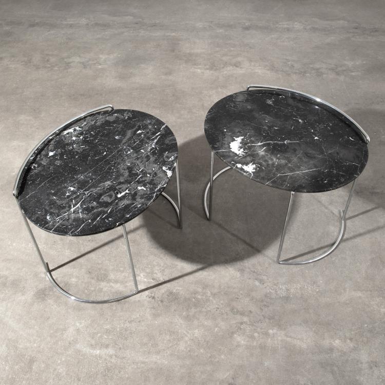 Bild 1 zu Objekt, 2 Beistelltische Modell Djuna, Kazuhide Takahama, Cassina, K-16B 813