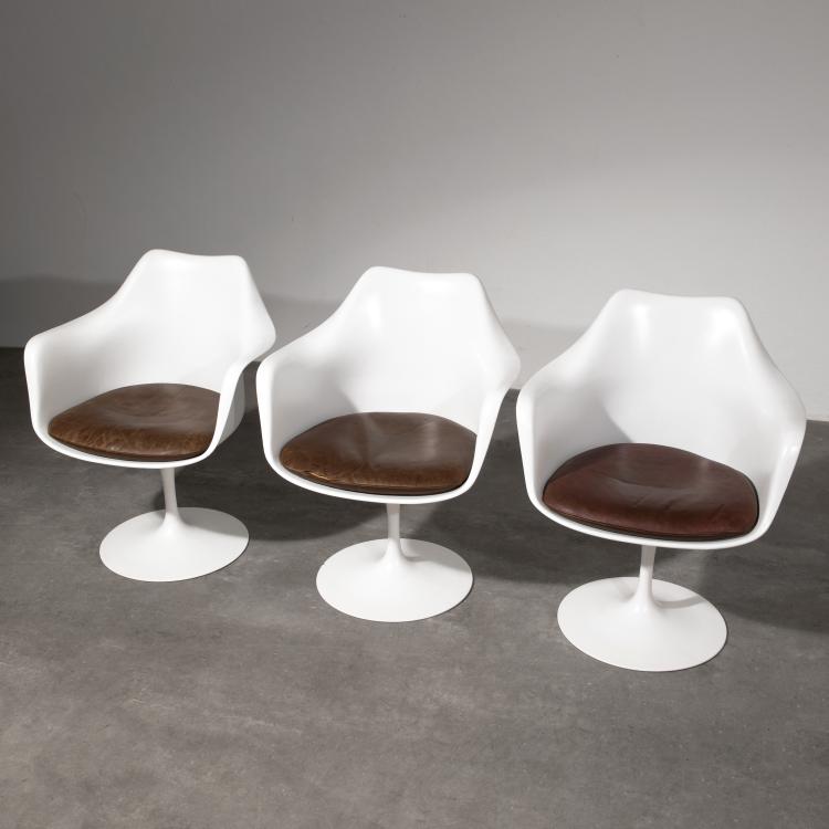 Bild 2 zu Objekt, 6 Armlehnst&uuml;hle aus der Tulip Serie, Eero Saarinen, Knoll International, K-16B 664