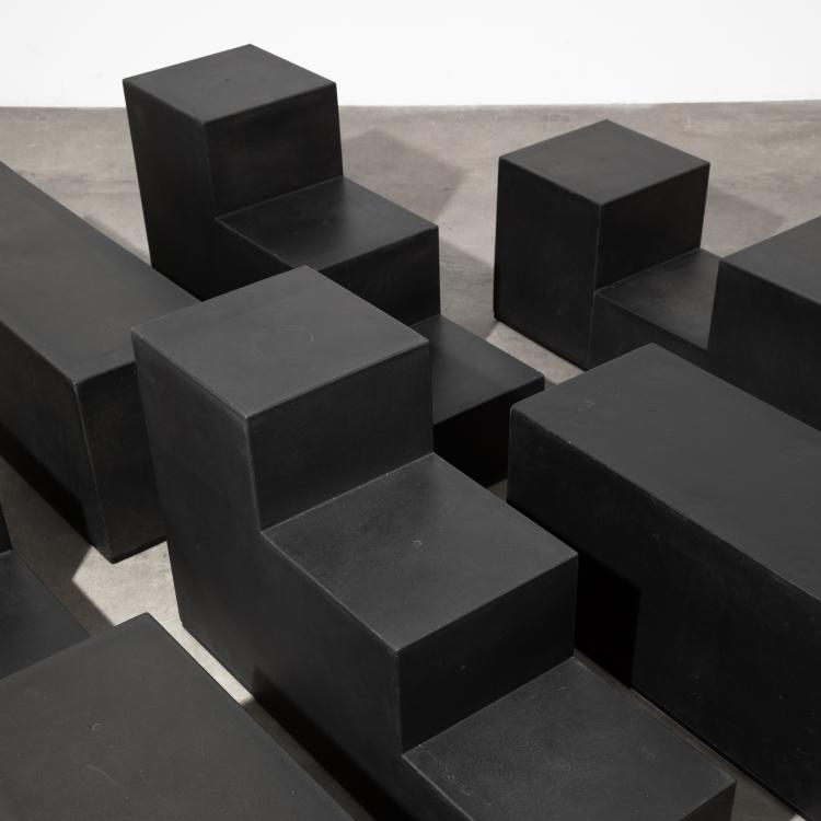 Bild 2 zu Objekt, 8 Sitzelemente Modell Gli Scacchi, Mario Bellini, C&B / B&B Italia, K-16B 735