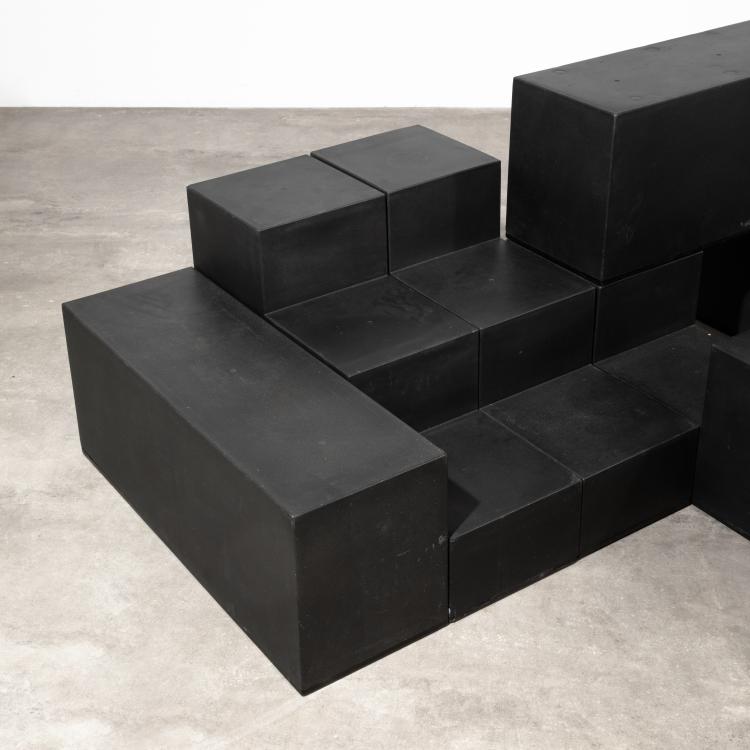 Bild 3 zu Objekt, 8 Sitzelemente Modell Gli Scacchi, Mario Bellini, C&B / B&B Italia, K-16B 735