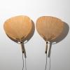 2 wall lights model Uchiwa