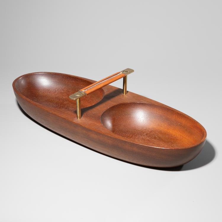 Hauptbild zu Objekt, Schale f&uuml;r N&uuml;sse oder Obst Modell 451, Carl Aub&ouml;ck, Aub&ouml;ck, Wien, K-16B 620