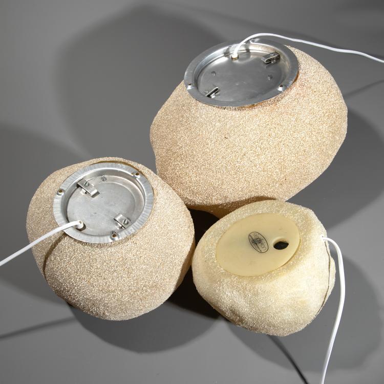 Bild 2 zu Objekt, 3 Bodenleuchten Modell Moon Rock Lamp / Dora, Andr&eacute; Cazenave, Singleton / Zicoli, K-16B 631