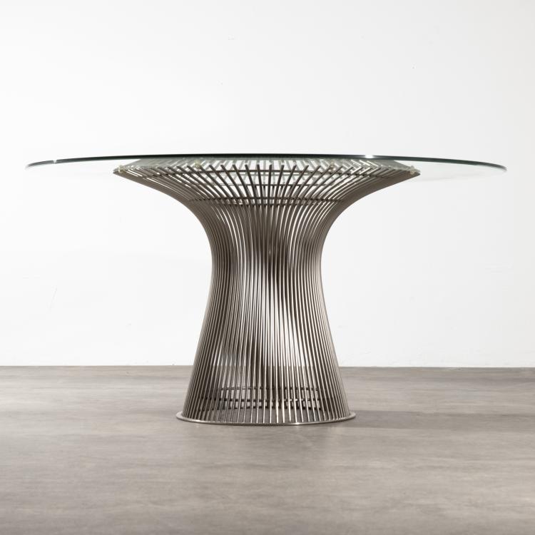 Bild 2 zu Objekt, Esstisch aus der Wire Group, Warren Platner, Knoll International, K-16B 654