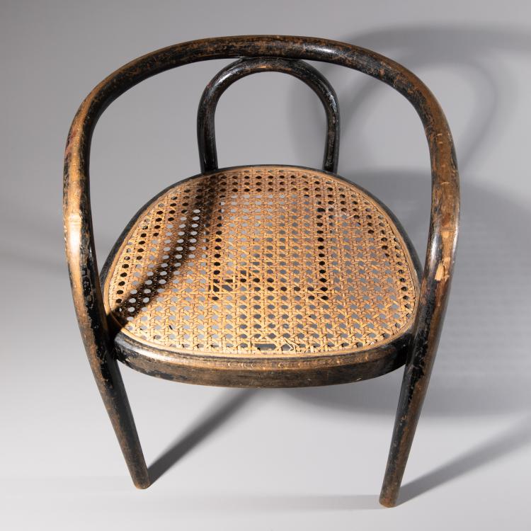 Bild 1 zu Objekt, Bentwood children's chair, 20th century, Leone, Salvatore, Modena, K-16B 545