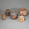 Five ceramic vessels